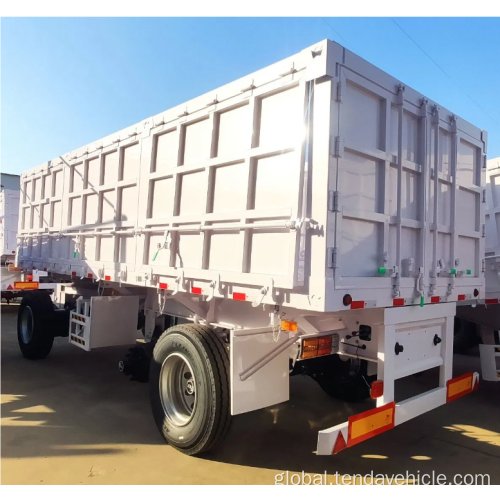 Turntable drawbar trailers 3axle 10-30tons Farm Cargo Transport Towing Drawbar Trailers Supplier